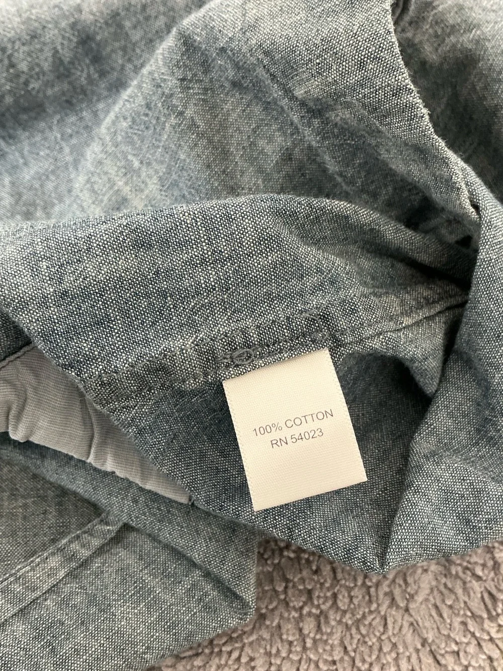Banana Republic Standard Fit Chambray Shirt
